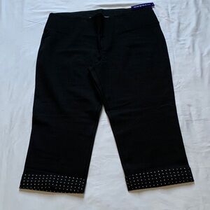 Peter Nygard Black Slims Pants